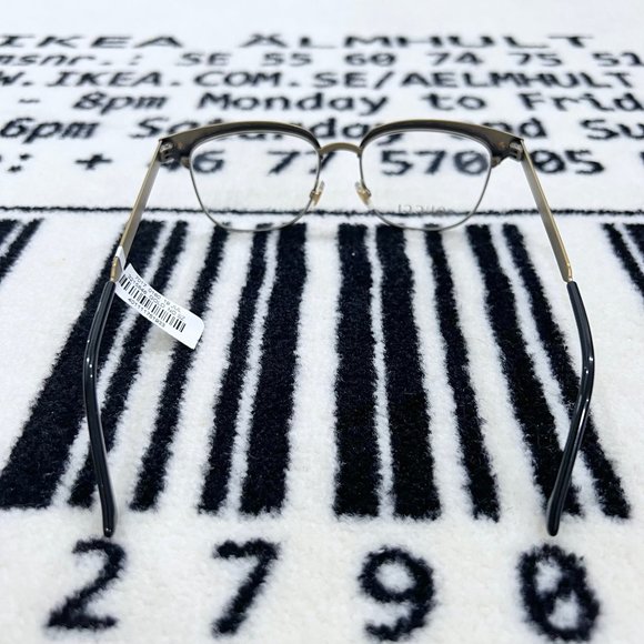 Gucci Gold 3D Tiger Head Logo Engraved Metal Frame Eyeglasses - Picture 5 of 10